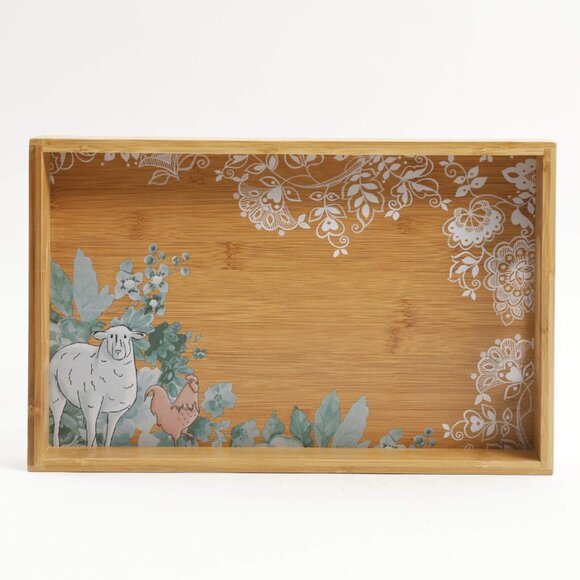 Urban Market by Gibson Bamboo Kitchen Organizer & Tray Set - Picture 4 of 9